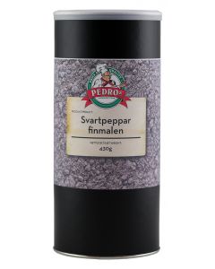 Svartpeppar malen 6 x 430g
