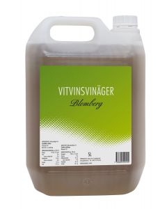 Vitvinsvinäger 6% dunk 4x5L