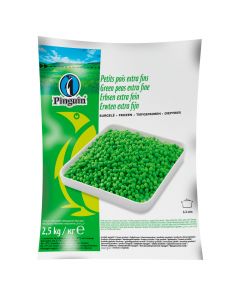 Gröna ärtor frysta 4x2500g