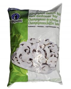 Champinjoner skivade frysta 4x2500g