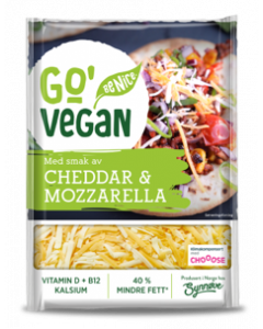 VEGANSK CHEDDAR &   MOZZARELLA 10x0,2kg