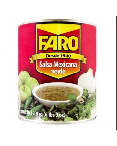 Grön Salsa Verde, Faro 2,8 kg burk