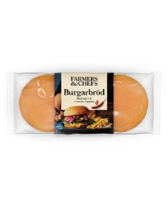 Burgarbröd med spicy & chrunchy topping 65g 2,08kg/kart