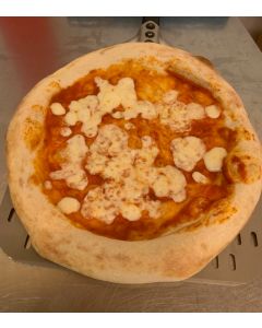 Pizzabotten Napolitansk stil 30-31 cm - 480 gr/st med Tomat och Mozzarellaost