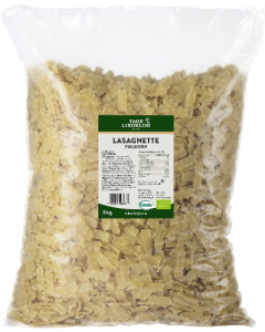 Lasagnette fullkorn KRAV 5 kg