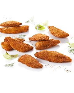 Panerad fiskfilé stekt MSC 30-60g 2x2,5kg x 9krt