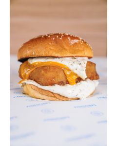 Fish ´N Chips Burger 115g, MSC