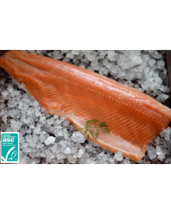 Isländsk Laxfilé 1,4-1,8 kg ASC C-trim ,ca 12kg