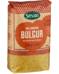 Bulgur Mellangrov 8x1kg