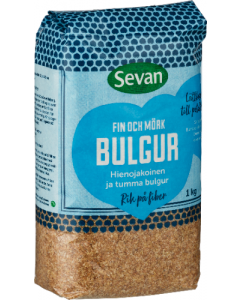 Bulgur Fin Mörk 8x1kg