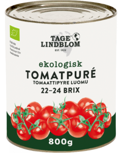 Tomatpuré Eko  22-24 Brix 12x800g