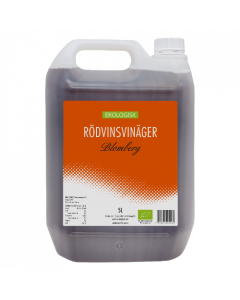 Rödvinsvinäger Eko 6% 4x5 l