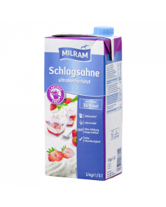 Laktosfri Grädde 35% UHT 12x1 liter