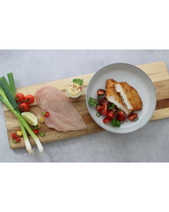 Rå Schnitzel av bröstfilé 140-160g 5 kg