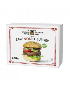 Raw NoBeef Burger, vegoburgare 113gx20 