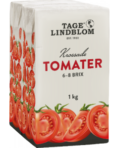 Krossade Tomater 1kg tetra