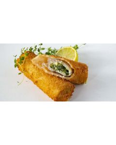 Fylld Sprödbakad fisk m Spenat 160g 5kg