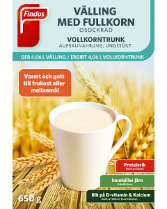 Välling med fullkorn osockrad 5x650g