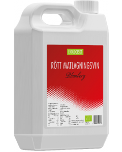 Rött Matlagningsvin Eko 5% 4x5L