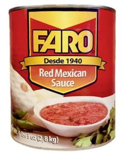 Röd Salsa Mexicana 2,8 kg burk